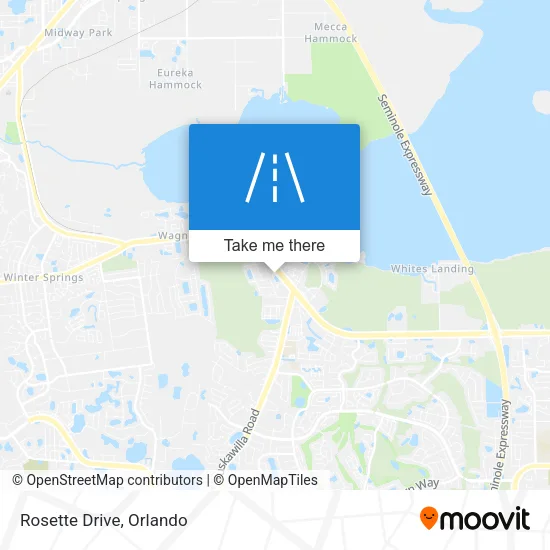 Rosette Drive map