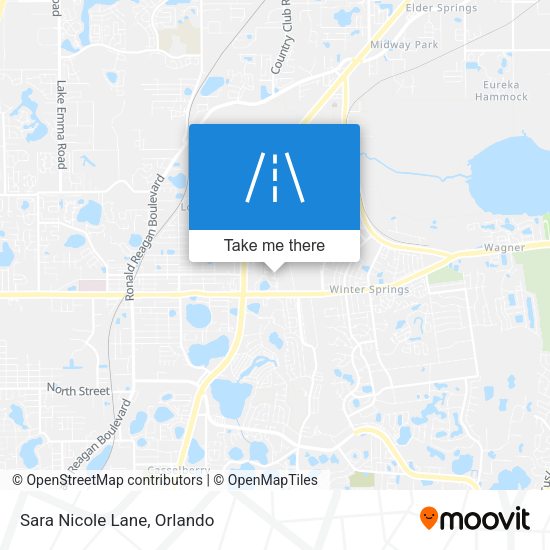 Mapa de Sara Nicole Lane