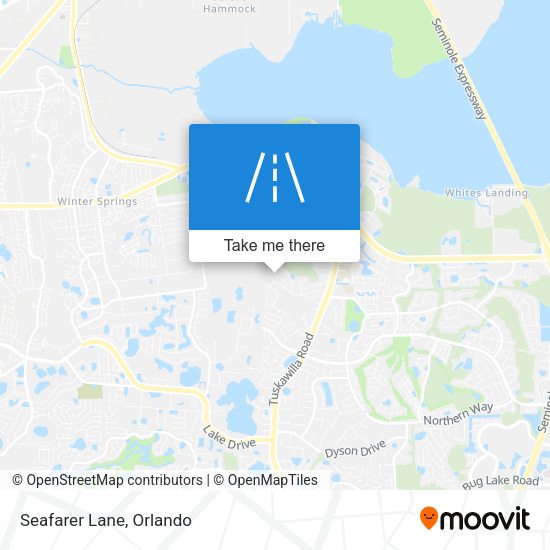 Mapa de Seafarer Lane