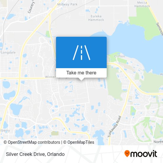 Silver Creek Drive map