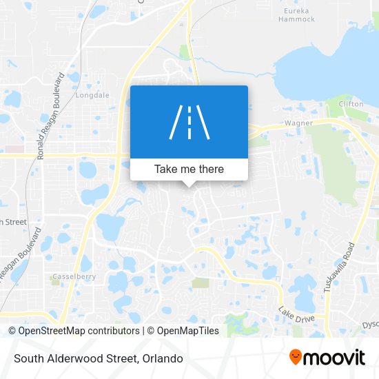 Mapa de South Alderwood Street