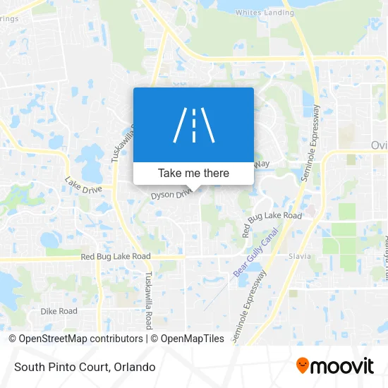 South Pinto Court map