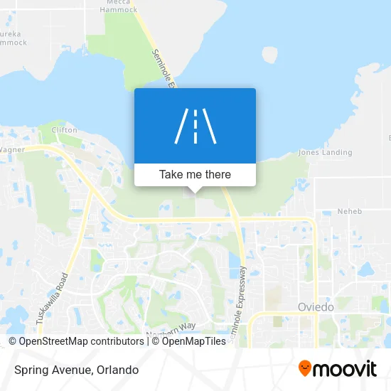 Mapa de Spring Avenue