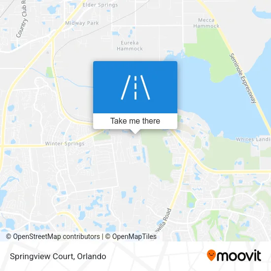 Mapa de Springview Court