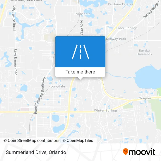 Summerland Drive map