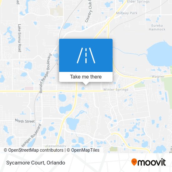 Mapa de Sycamore Court