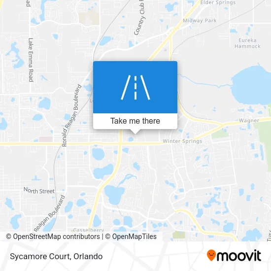 Sycamore Court map
