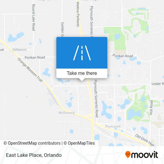 Mapa de East Lake Place