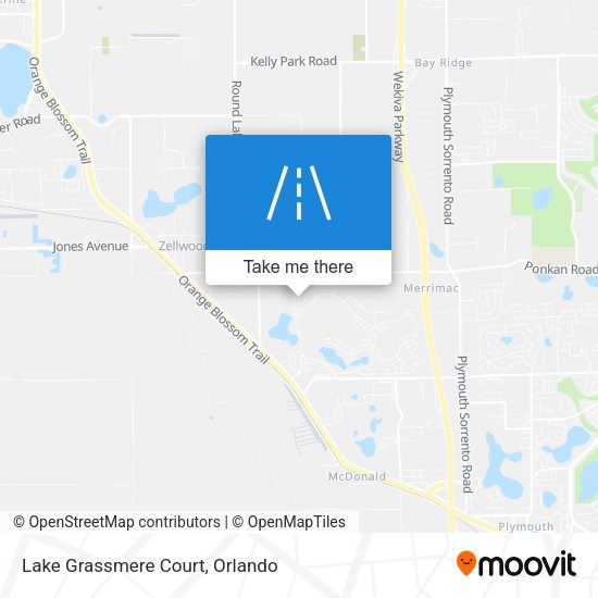 Mapa de Lake Grassmere Court