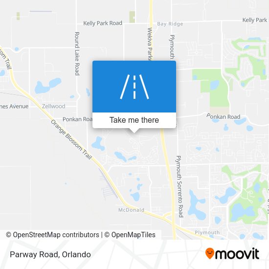 Mapa de Parway Road