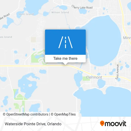 Waterside Pointe Drive map