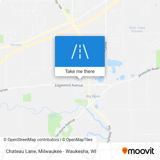 Chateau Lane map