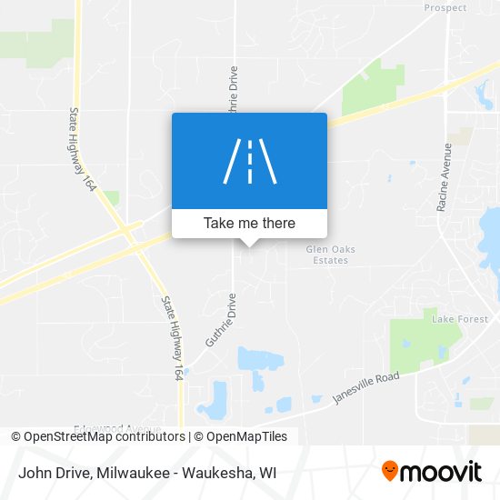 Mapa de John Drive