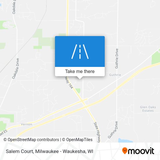 Salem Court map