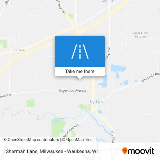 Mapa de Sherman Lane
