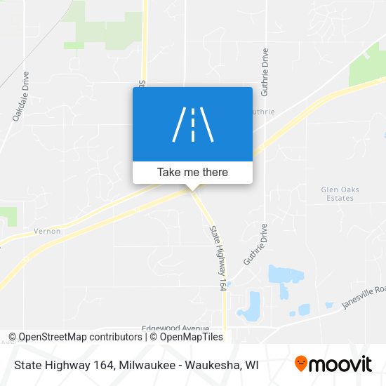 Mapa de State Highway 164