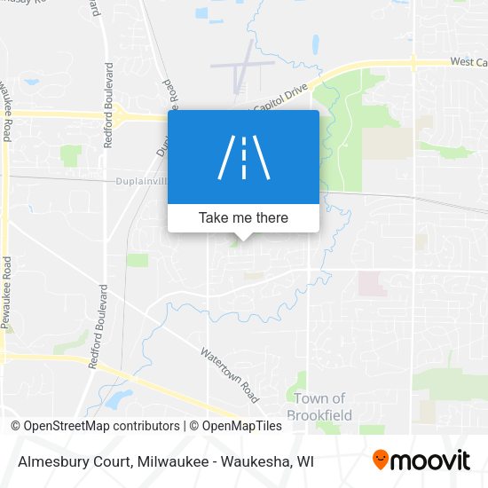 Almesbury Court map