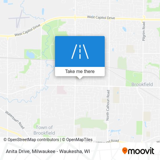 Mapa de Anita Drive