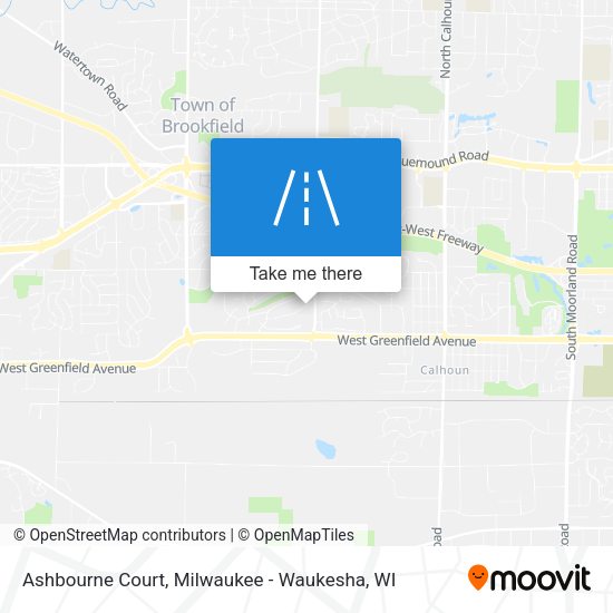Ashbourne Court map