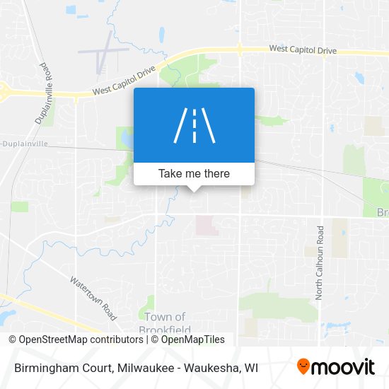 Birmingham Court map