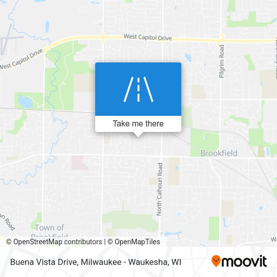 Buena Vista Drive map