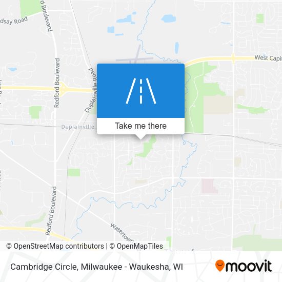 Mapa de Cambridge Circle
