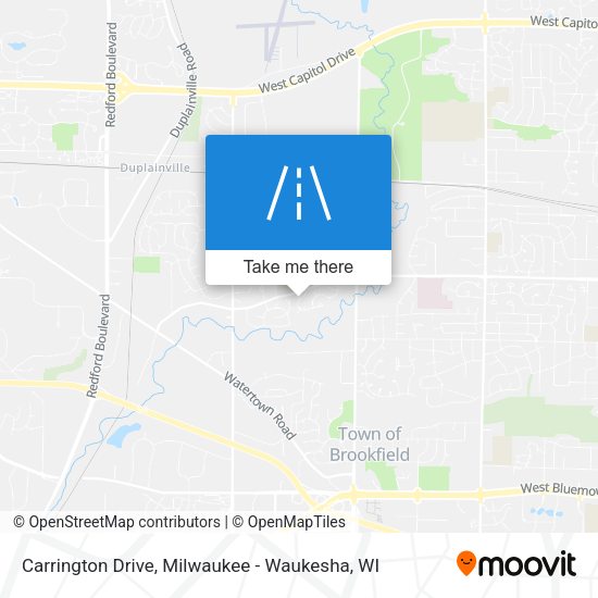 Mapa de Carrington Drive