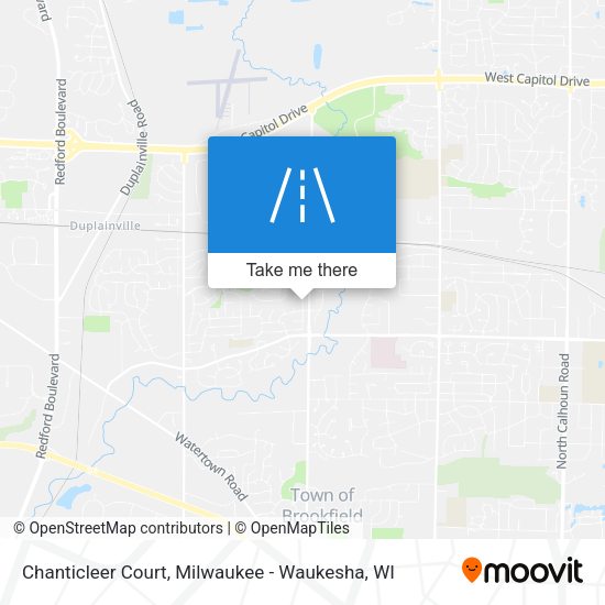Chanticleer Court map