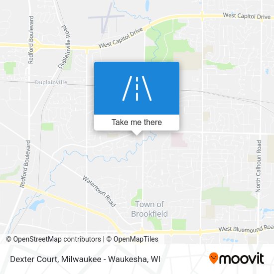 Mapa de Dexter Court