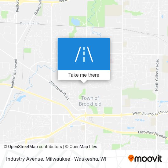 Industry Avenue map