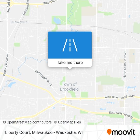 Liberty Court map
