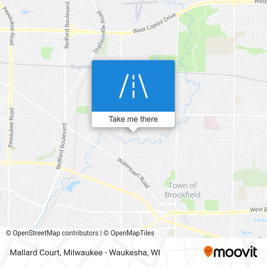 Mapa de Mallard Court