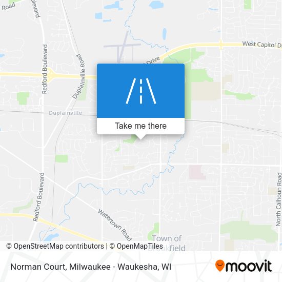 Norman Court map