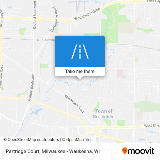 Partridge Court map