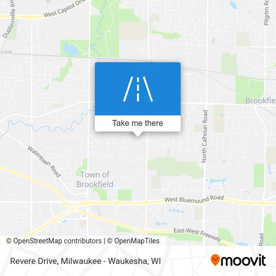 Mapa de Revere Drive