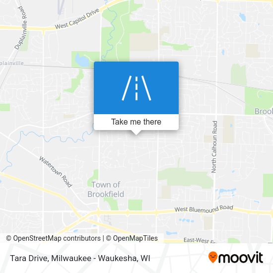 Tara Drive map