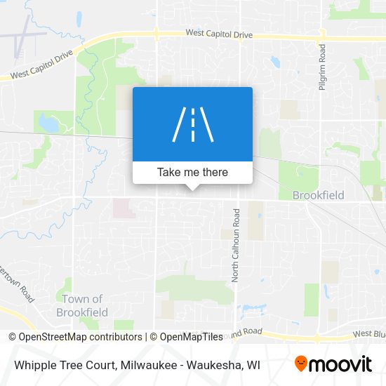 Whipple Tree Court map