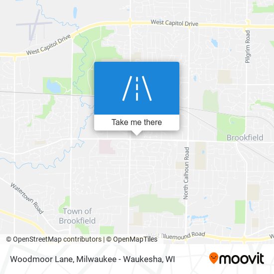 Mapa de Woodmoor Lane