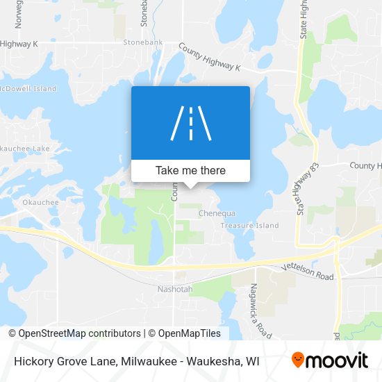 Mapa de Hickory Grove Lane