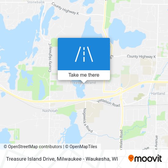 Mapa de Treasure Island Drive