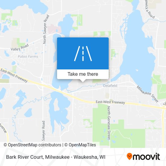 Mapa de Bark River Court