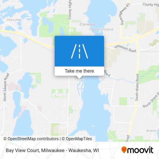 Bay View Court map