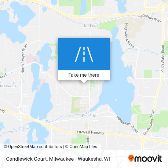 Mapa de Candlewick Court