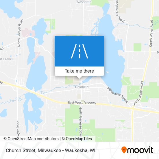 Church Street map