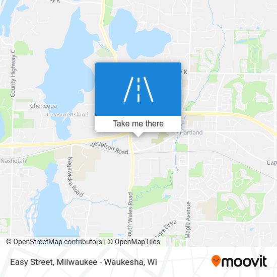 Easy Street map