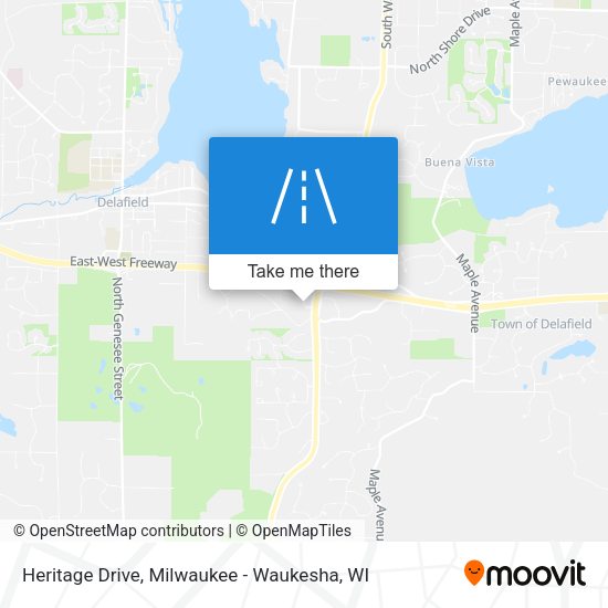 Heritage Drive map