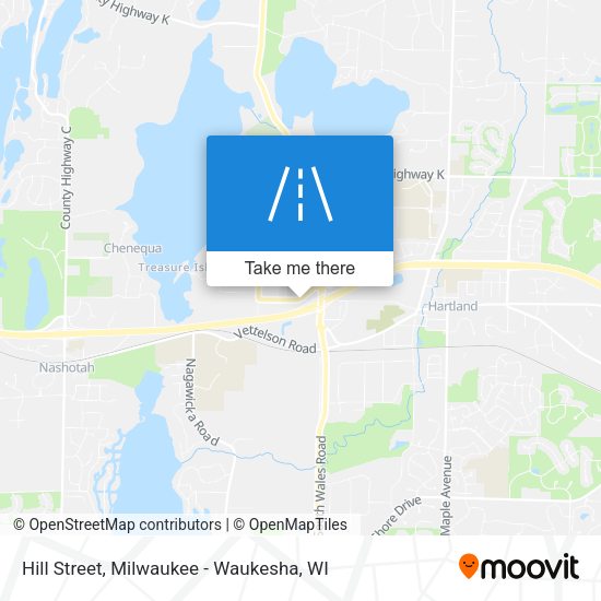 Hill Street map