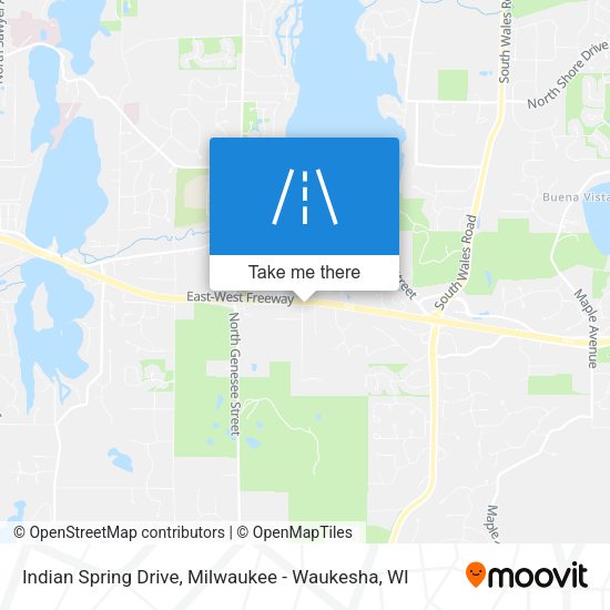 Mapa de Indian Spring Drive