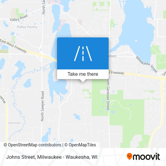 Mapa de Johns Street