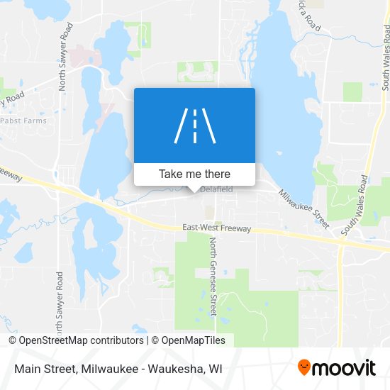 Main Street map